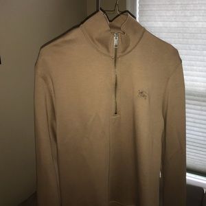 Burberry Brit Pima Cotton Half Zip